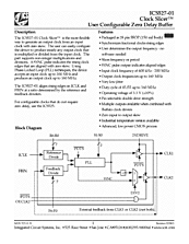 DataSheet ICS527-01 pdf